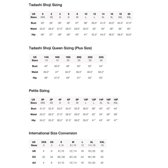 Tadashi Shoji Annika Pintuck V-Neck Black Maxi Gown Dress Formal Event - Picture 10 of 10